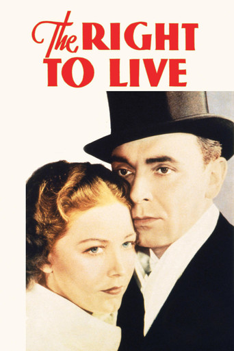 The Right to Live movie poster