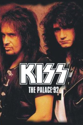 Kiss [1992] The Palace '92 movie poster