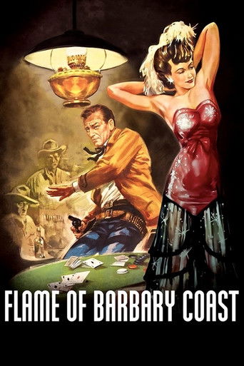 Flame of Barbary Coast movie poster