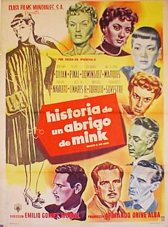 Historia de un abrigo de mink movie poster