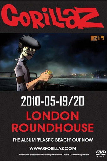 Gorillaz: Live at Roundhouse in London movie poster