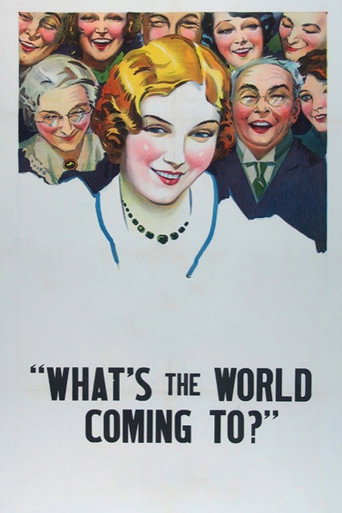 What's the World Coming To? movie poster