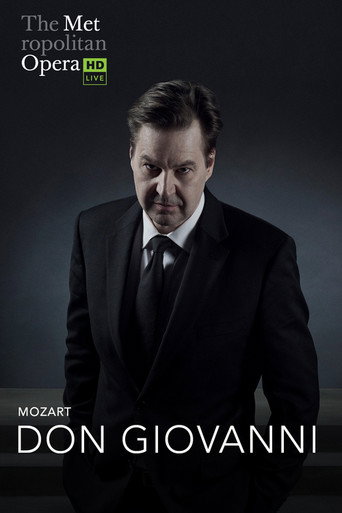 The Metropolitan Opera: Don Giovanni movie poster