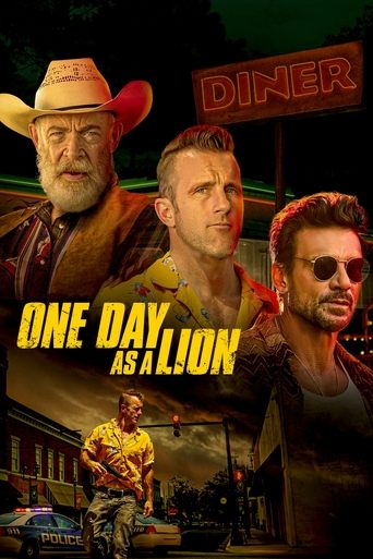 One Day as a Lion movie poster