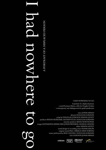 I Had Nowhere to Go movie poster
