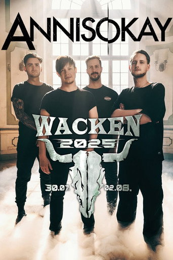 Annisokay Live at Wacken 2025 movie poster