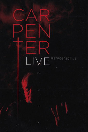 John Carpenter: Live Retrospective movie poster