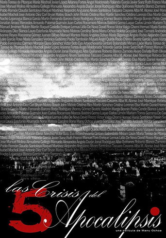 Las cinco crisis del Apocalipsis movie poster