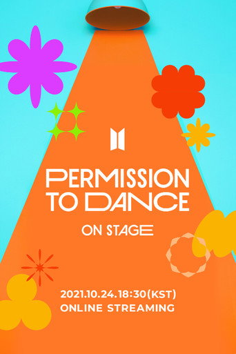 BTS Permission to Dance On Stage movie poster