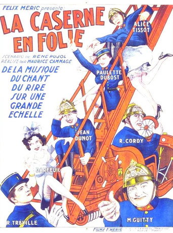 La caserne en folie movie poster