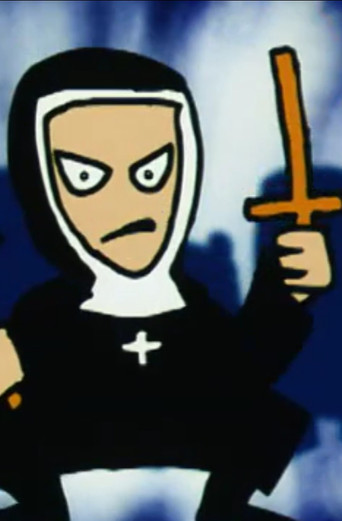 Nun Fight Club movie poster