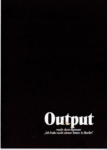 Output movie poster