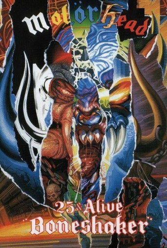 Motörhead: 25 & Alive Boneshaker movie poster