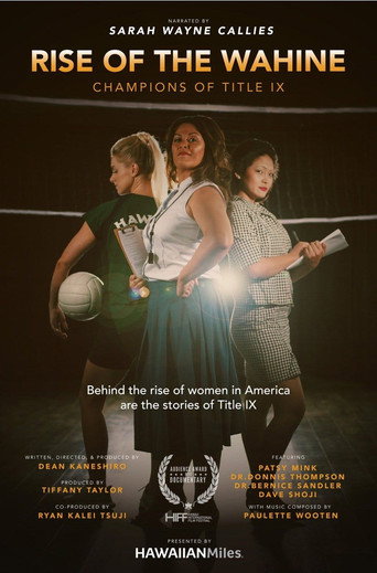 Rise of the Wahine movie poster