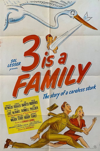 3 Is a Family movie poster