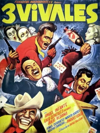 Los tres vivales movie poster