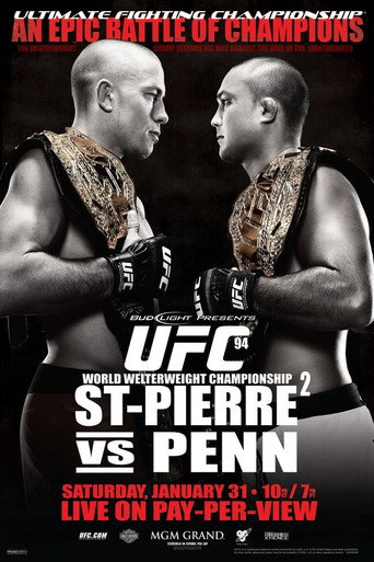 UFC 94: St-Pierre vs. Penn 2 movie poster