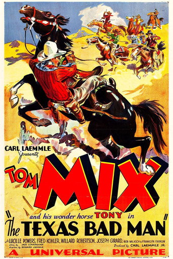 The Texas Bad Man movie poster