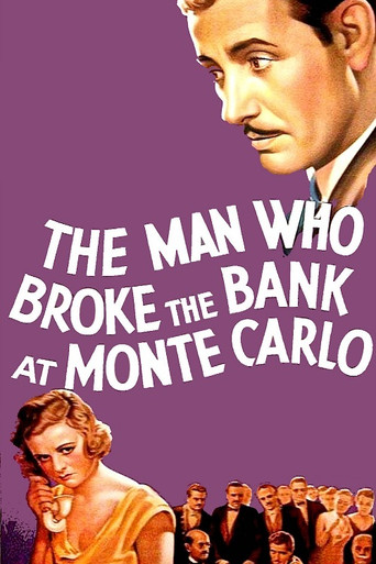 The Man Who Broke the Bank at Monte Carlo movie poster