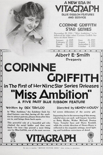Miss Ambition movie poster