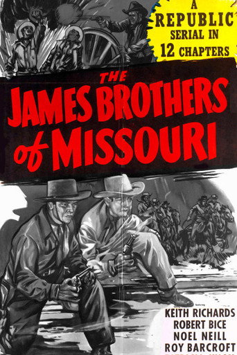 The James Brothers of Missouri movie poster