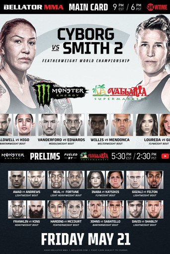 Bellator 259: Cyborg vs. Smith 2 movie poster