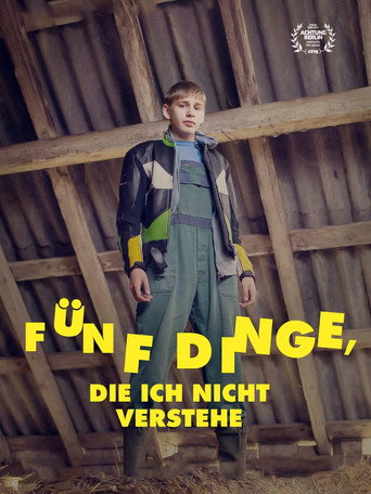 Fünf Dinge, die ich nicht verstehe movie poster