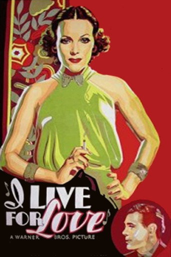 I Live for Love movie poster