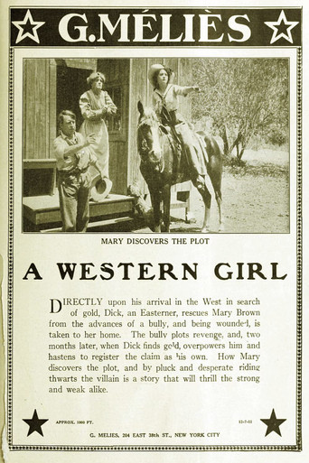 A Western Girl movie poster