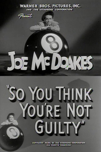So You Think You're Not Guilty movie poster