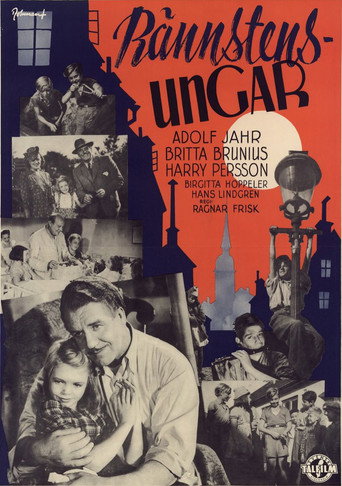 Rannstensungar movie poster