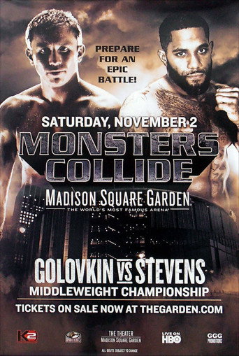 Gennady Golovkin vs. Curtis Stevens movie poster