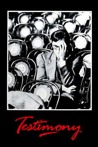 Testimony movie poster
