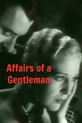 Affairs of a Gentleman movie poster