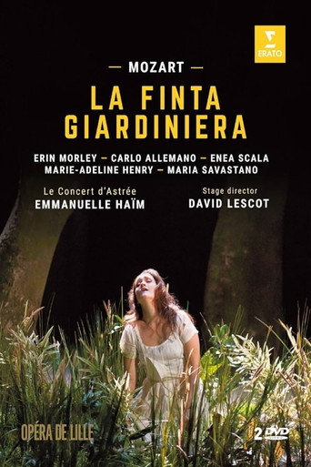 Mozart La Finta Giardiniera Emmanuelle Haim movie poster