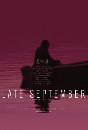 Late September movie poster