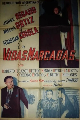 Vidas marcadas movie poster