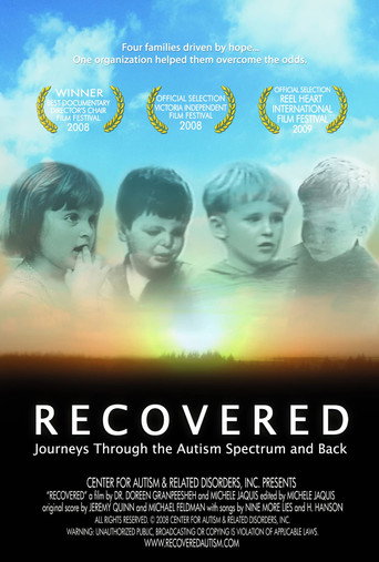 Recovered: Journeys Through the Autism Spectrum and Back movie poster
