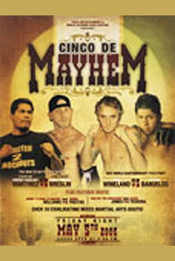 WEC 20: Cinco de Mayhem movie poster