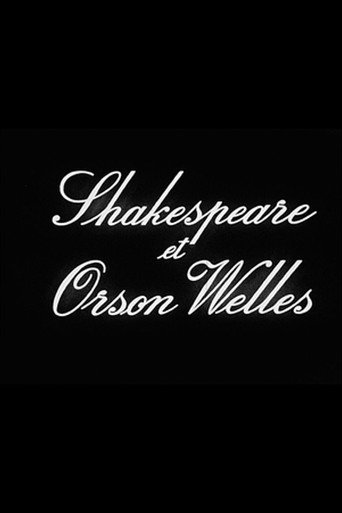 Shakespeare et Orson Welles movie poster