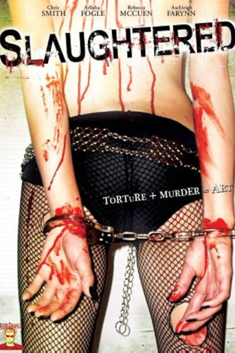 Slaughtered movie poster