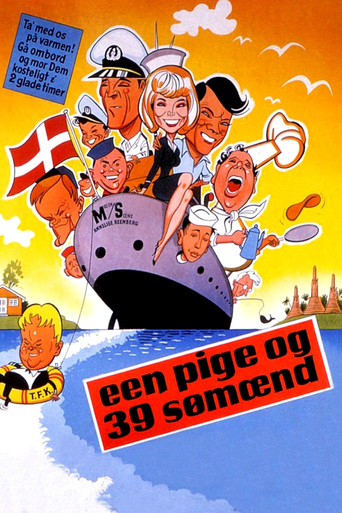 Een pige og 39 sømænd movie poster
