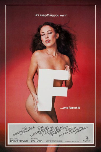 'F' movie poster