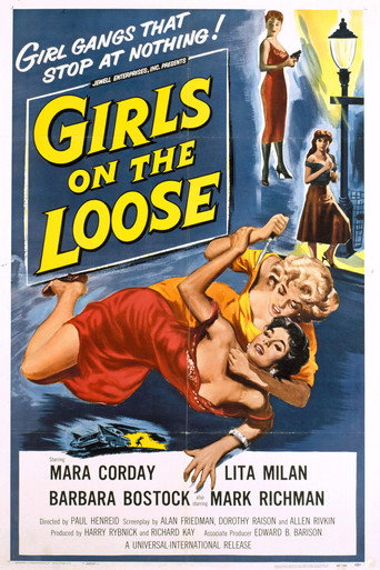 Girls on the Loose movie poster