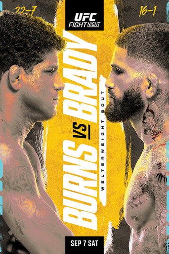 UFC Fight Night 242: Burns vs. Brady movie poster