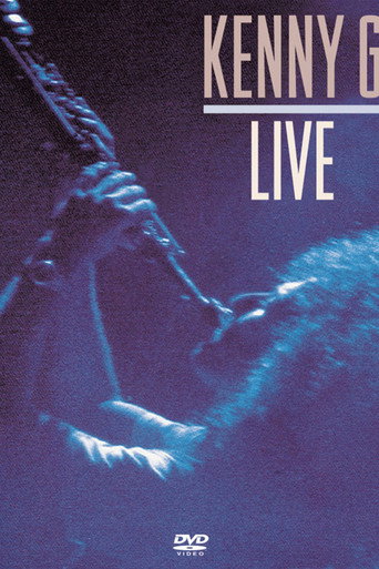 Kenny G Live 1989 movie poster