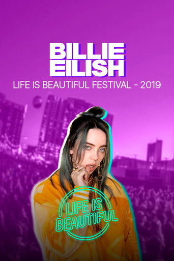 Billie Eilish -  Life is Beautiful Festival movie poster