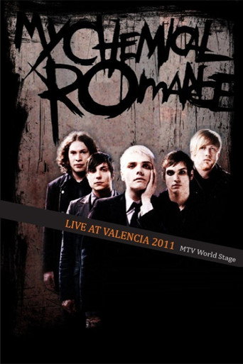 My Chemical Romance - live at Valencia (MTV World Stage) movie poster