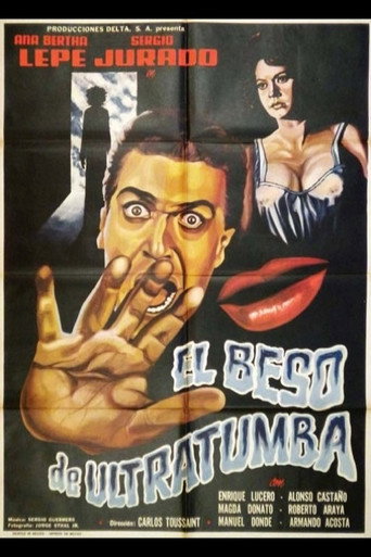 El beso de ultratumba movie poster
