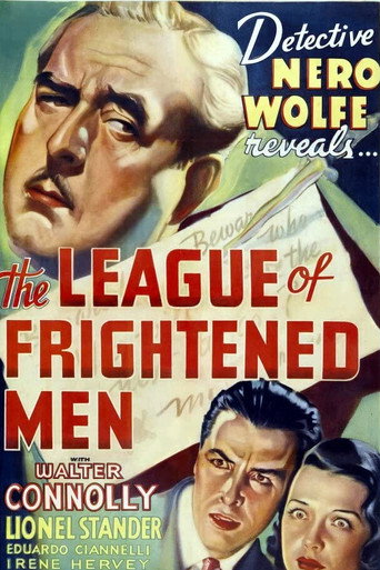 The League of Frightened Men movie poster